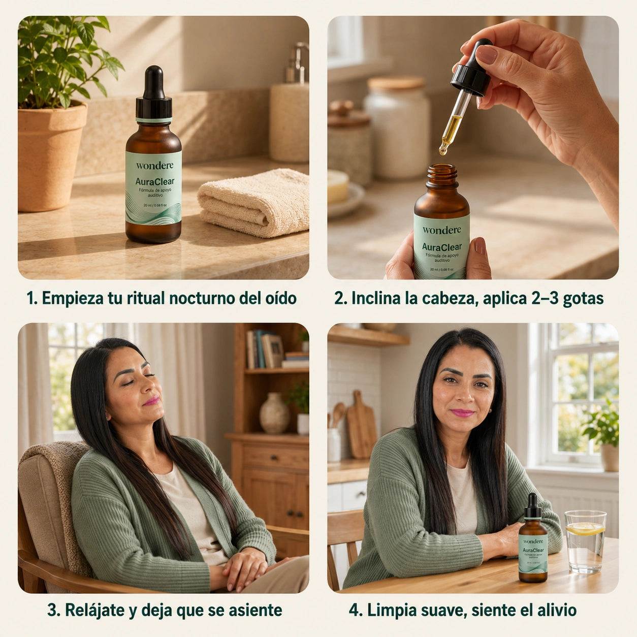 AuraClear | Limpieza y Calma Auditiva 8 en 1