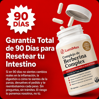 Berberina complex | Limpieza Intestinal Profunda 8 en 1