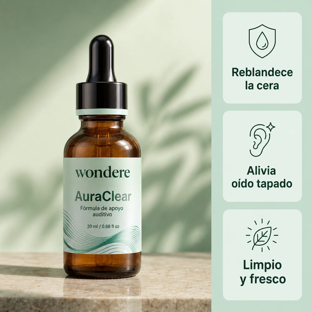 AuraClear | Limpieza y Calma Auditiva 8 en 1