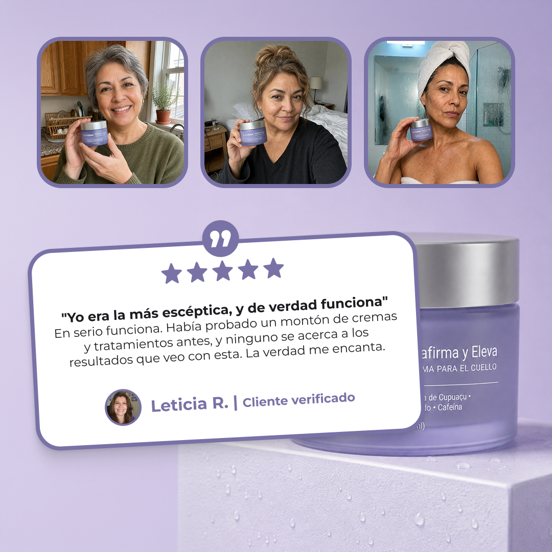 Crema para el cuello