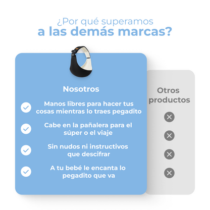 Mochila porta bebés
